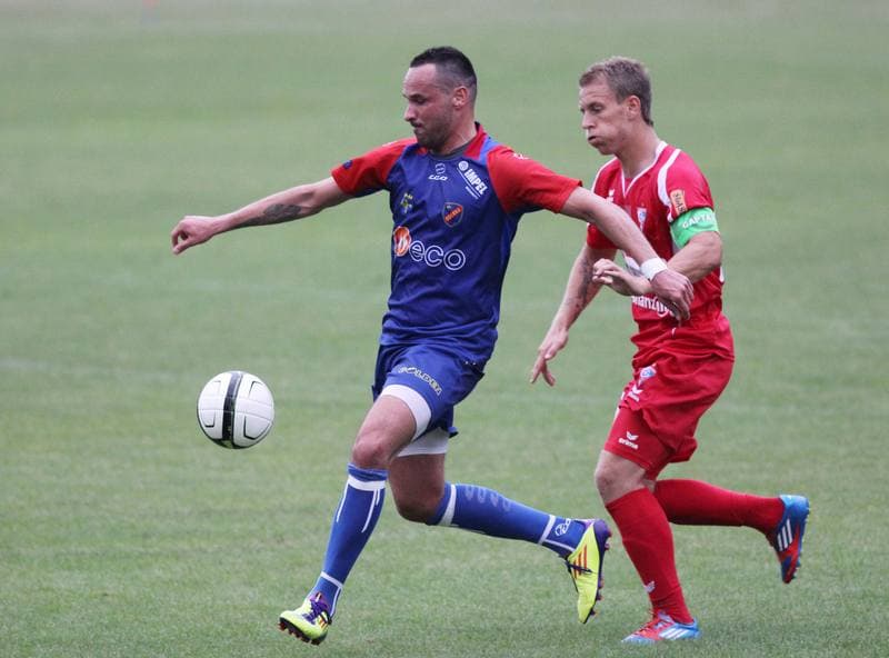 Football. Sparing. Gornik Zabrze - Odra Opole. 03.08.2012