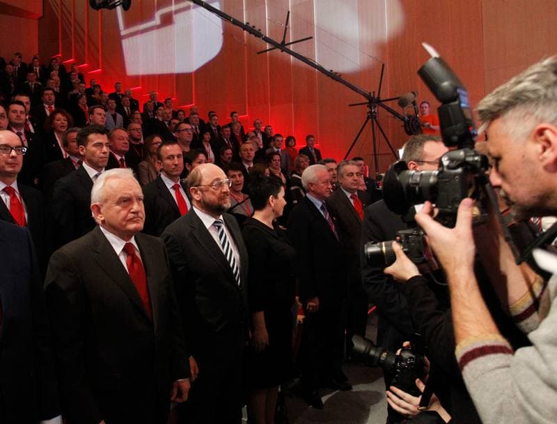 Leszek Miller. SLD. Press Conference. 14.12.2013