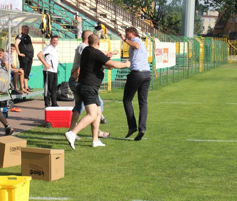 Football. Katowice Sparing. GKS Katowice - Korona Kielce. 28.07.2012