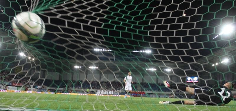 Football. PKO BP Ekstraklasa. Piast Gliwice - Zaglebie Lubin. 31.10.2015