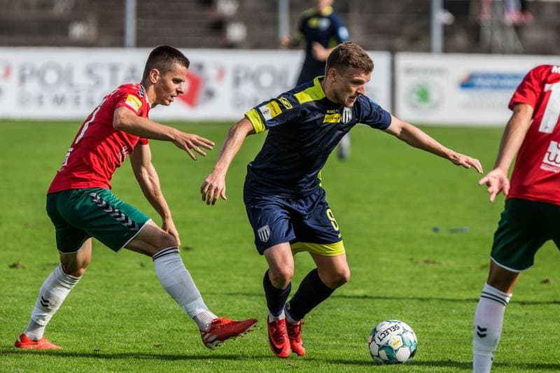 Football. Fortuna I Liga. Zaglebie Sosnowiec - Sandecja Nowy Sacz. 03.10.2020