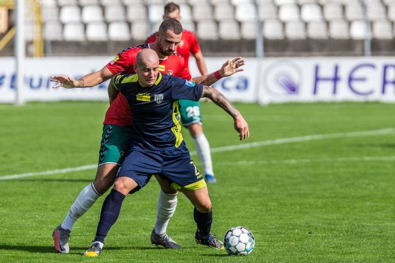 Football. Fortuna I Liga. Zaglebie Sosnowiec - Sandecja Nowy Sacz. 03.10.2020