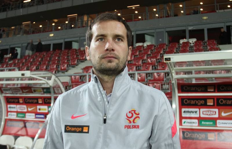 Football. Poland U21. Press Conference. 12.10.2015