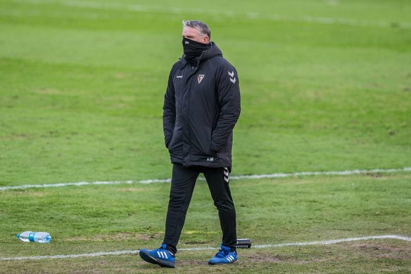 Football. Fortuna I Liga. Zaglebie Sosnowiec - Odra Opole. 13.03.2021