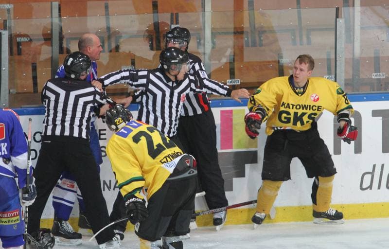 Ice Hockey. Polska Hokej Liga. HC GKS Katowice - Unia Oswiecim. 12.11.2013