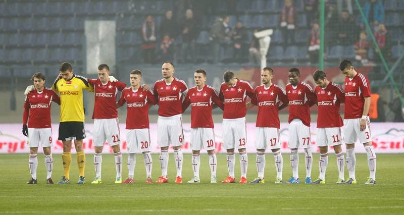 Football. T-Mobile Ekstraklasa. Wisla Krakow - Korona Kielce. 26.04.2015