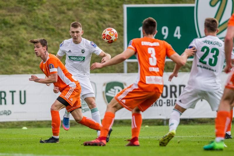 Football. Totolotek Puchar Polski. Rekord Bielsko-Biala - Concordia Elblag. 25.09.2019