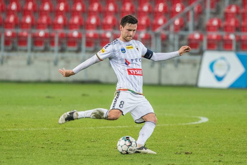 Football. Fortuna I Liga. GKS Tychy - Miedz Legnica. 21.11.2020