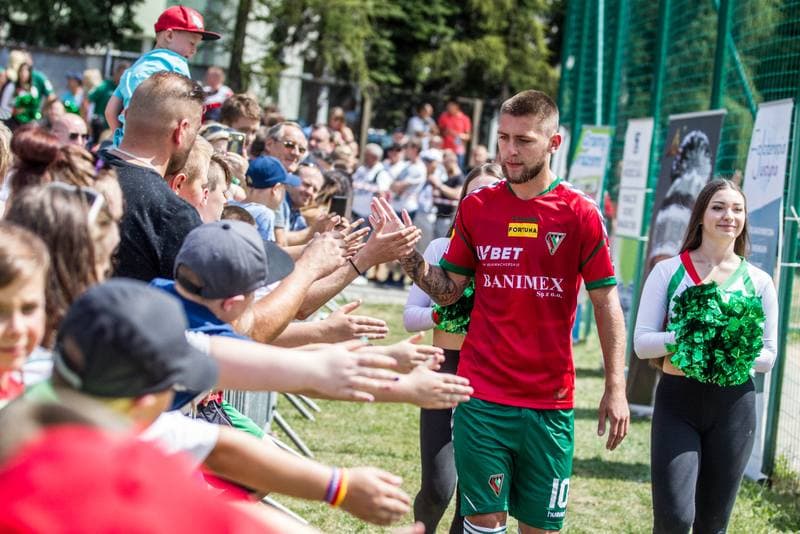Football. Zaglebie Sosnowiec. Team Presentation. 20.07.2019