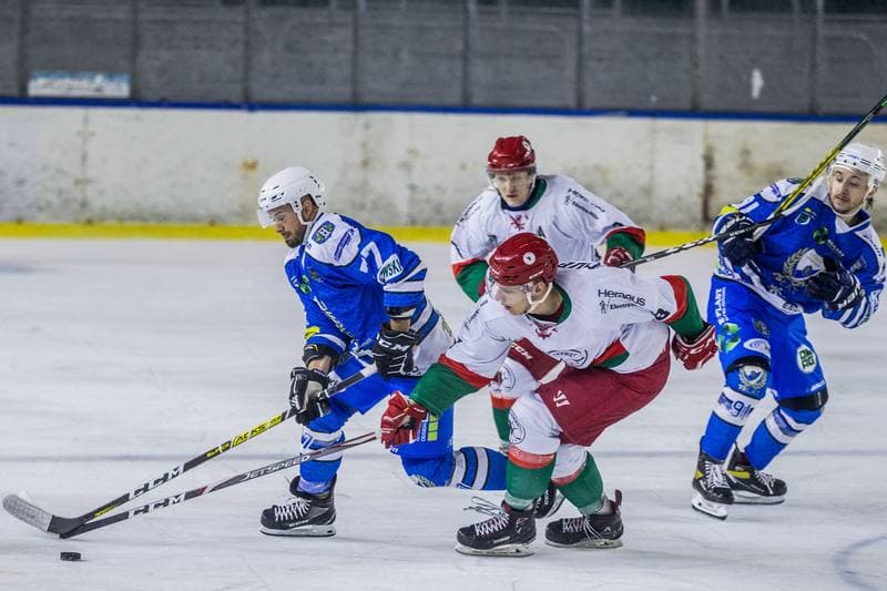 Ice Hockey. Polska Hokej Liga. Zaglebie Sosnowiec - Re-Plast Unia Oswiecim. 09.10.2020