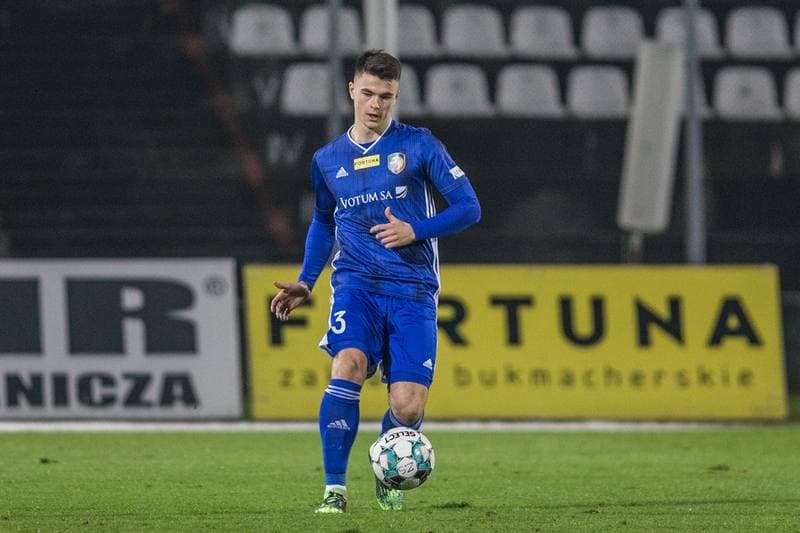 Football. Fortuna I Liga. Zaglebie Sosnowiec - Miedz Legnica. 12.12.2020
