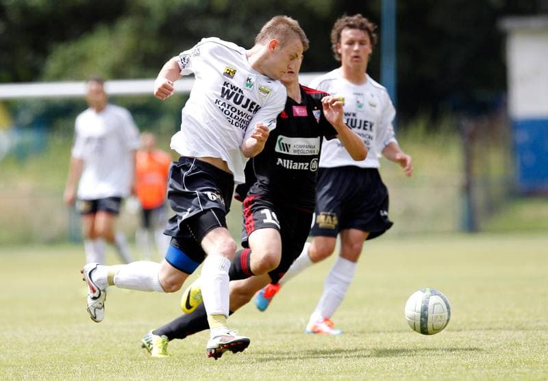 Football. Friendly Match. Gornik II Zabrze - Rozwoj Katowice. 23.07.2014