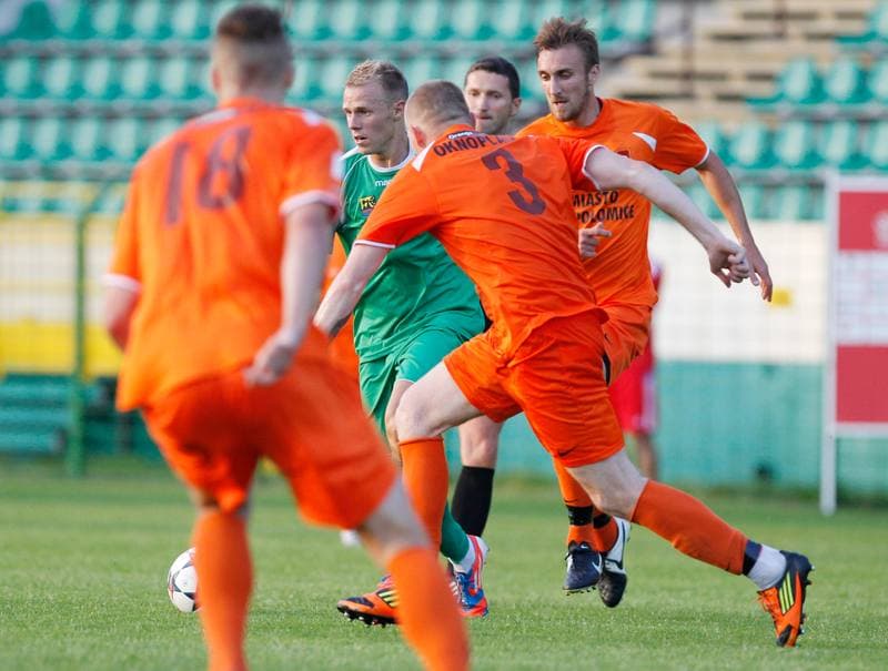 Football. Friendly Match. GKS Katowice - Puszcza Niepolomice. 26.07.2014