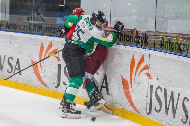 Ice Hockey. Polska Hokej Liga. JKH GKS Jastrzebie - Zaglebie Sosnowiec. 11.09.2020