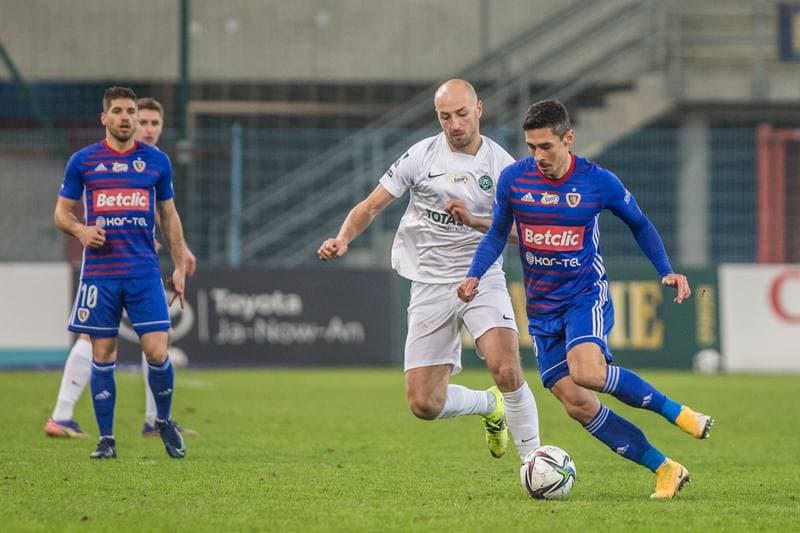 Football. PKO BP Ekstraklasa. Piast Gliwice - Warta Poznan. 22.02.2021