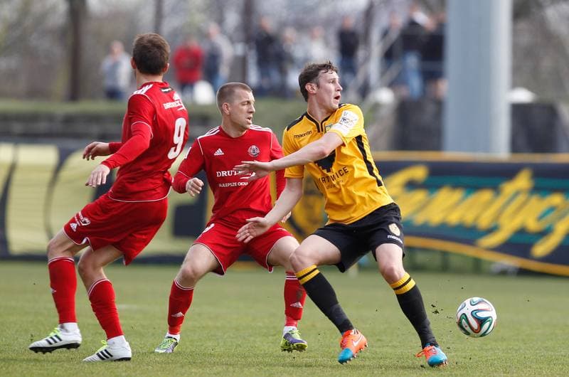Football. I Liga. GKS Katowice - Bytovia Bytow. 11.04.2015