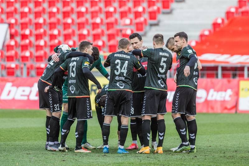 Football. Fortuna I Liga. GKS Tychy - GKS Belchatow. 20.03.2021