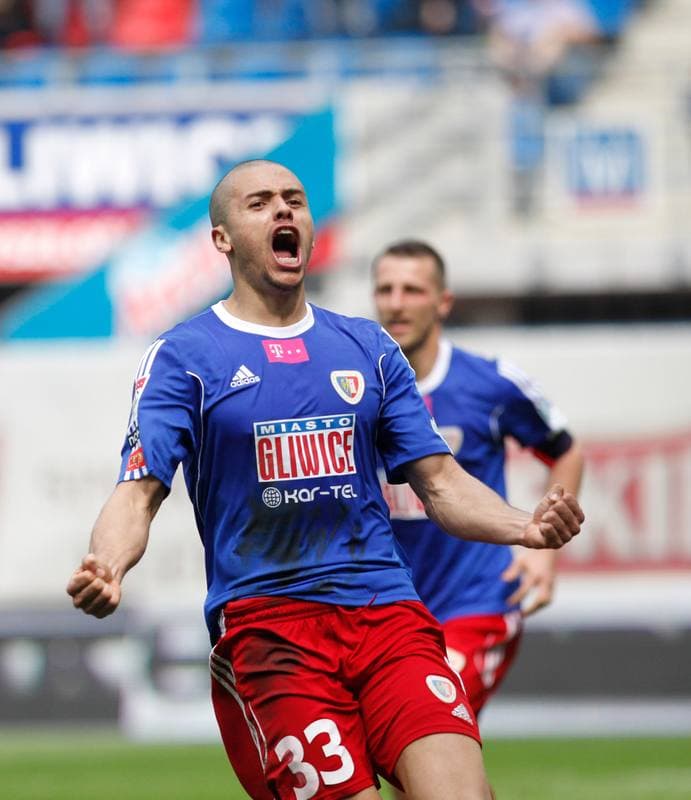 Football. Polish Cup. Piast Gliwice - Podbeskidzie Bielsko Biala. 04.03.2015