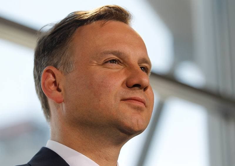 Press Conference. Andrzej Duda. 16.05.2015