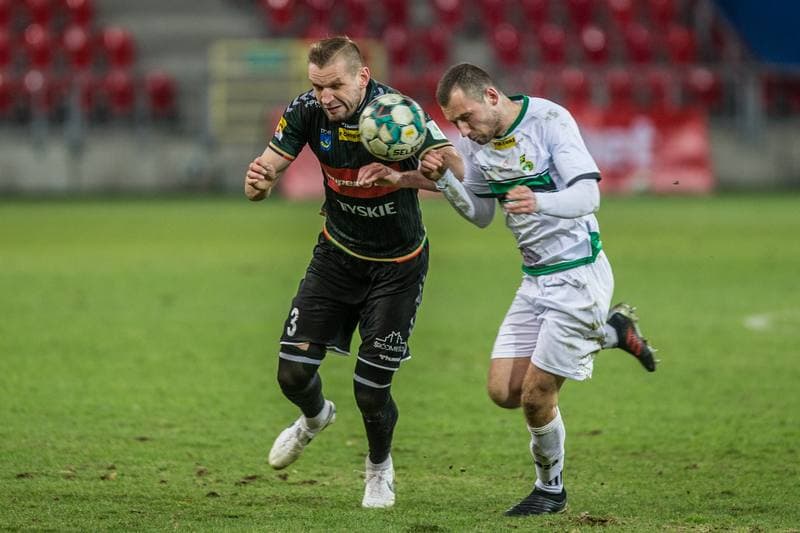 Football. Fortuna I Liga. GKS Tychy - GKS Belchatow. 20.03.2021