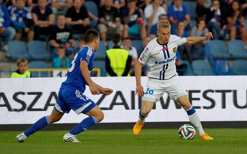 Football. T-Mobile Ekstraklasa. Ruch Chorzow - Zawisza Bydgoszcz. 05.06.2015