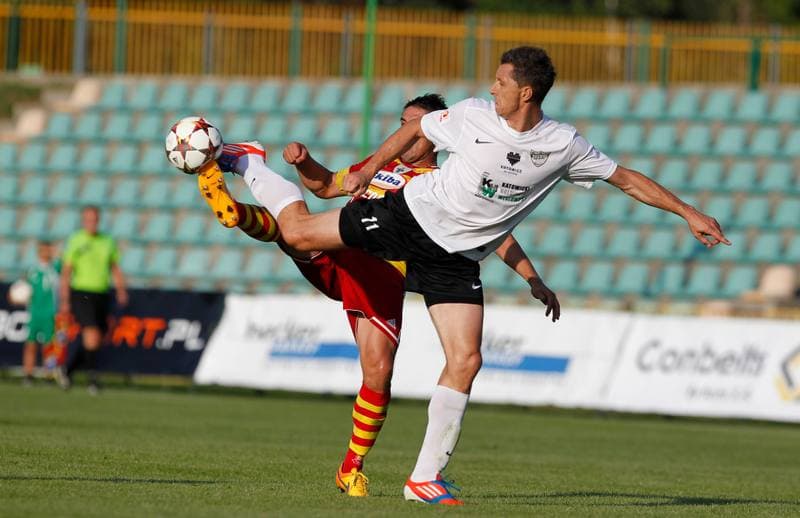 Football. Polish First League. Rozwoj Katowice - Chojniczanka Chojnice. 26.08.2015