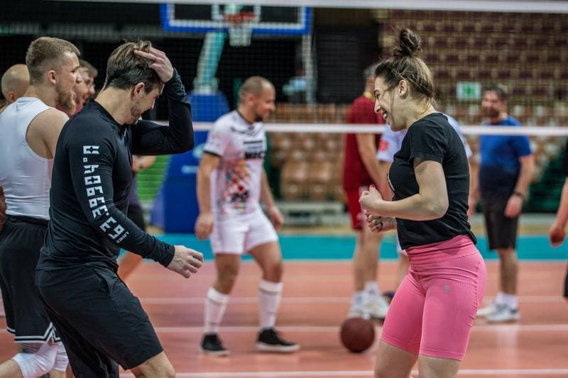 Football. Charytatywny Kosmiczny Mecz. Training. 14.01.2022