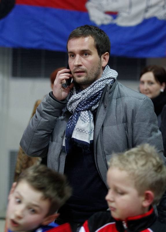 Football. Mateusz Hajto. Press Conference. 22.12.2013
