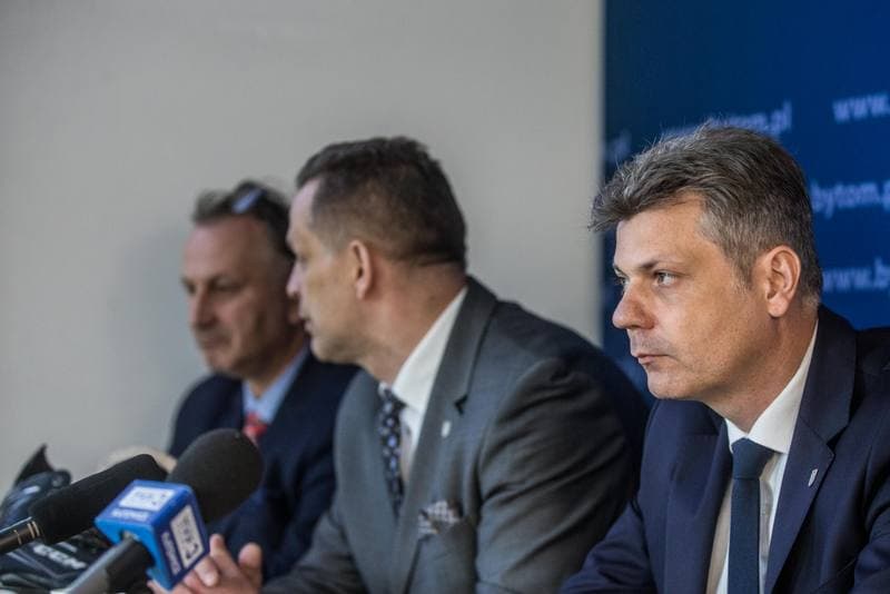 Ice Hockey. Polonia Bytom. Press Conference. 31.05.2021