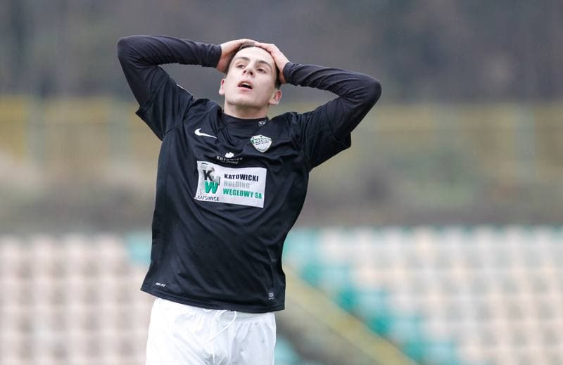 Football. I Liga. Rozwoj Katowice - Olimpia Grudziadz. 21.11.2015