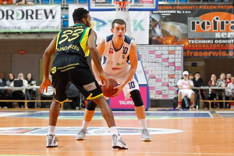 Basketball. Tauron Basket Liga. MKS Dabrowa Gornicza - Siarka Tarnobrzeg. 03.01.2016