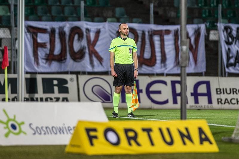 Football. Fortuna I Liga. Zaglebie Sosnowiec - Odra Opole. 25.02.2022