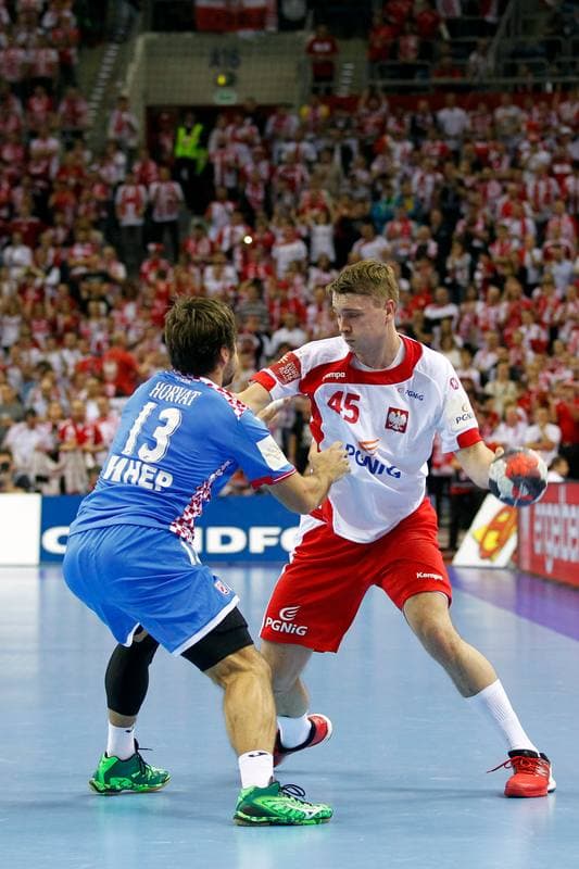 Handball. EHF Euro 2016. Poland - Croatia. 27.01.2016