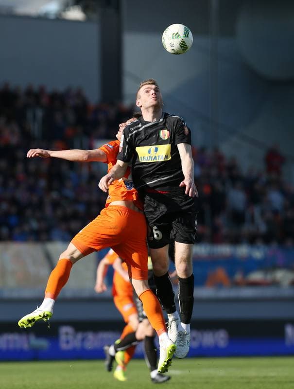 Football. PKO BP Ekstraklasa. Termalica Bruk-Bet Nieciecza - Korona Kielce. 02.04.2016