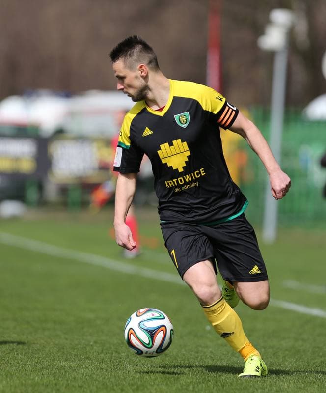 Football. I Liga. GKS Katowice - GKS Belchatow. 03.04.2016
