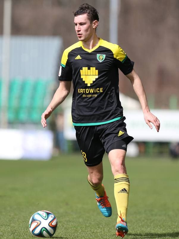 Football. I Liga. GKS Katowice - GKS Belchatow. 03.04.2016