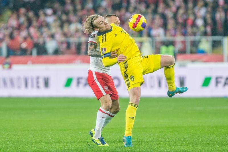 Football. FIFA World Cup Qualifiers. Poland - Sweden. 29.03.2022