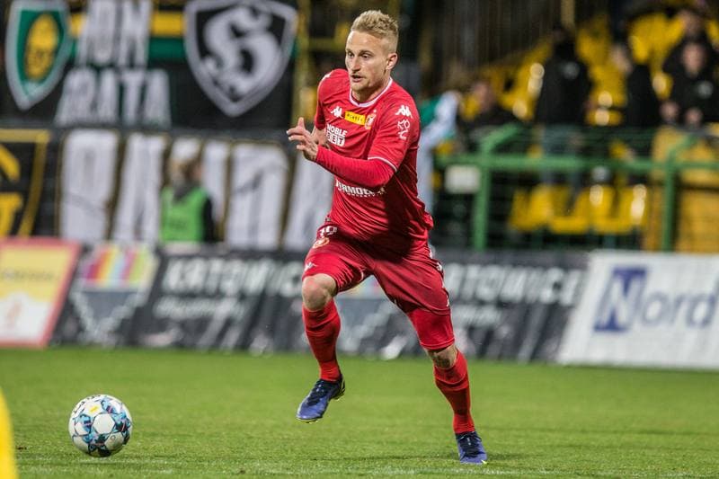Football. Fortuna I Liga. GKS Katowice - Widzew Lodz. 06.04.2022