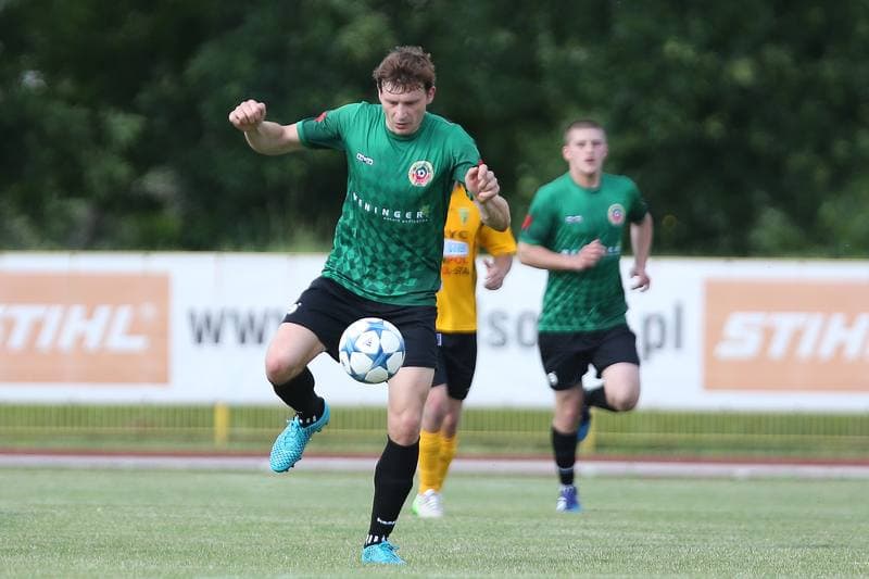 Football. Playoff for III Liga. Gwarek Tarnowskie Gory - Unia Turza Slaska. 18.06.2016