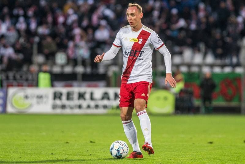 Football. Fortuna I Liga. Zaglebie Sosnowiec - LKS Lodz. 16.04.2022