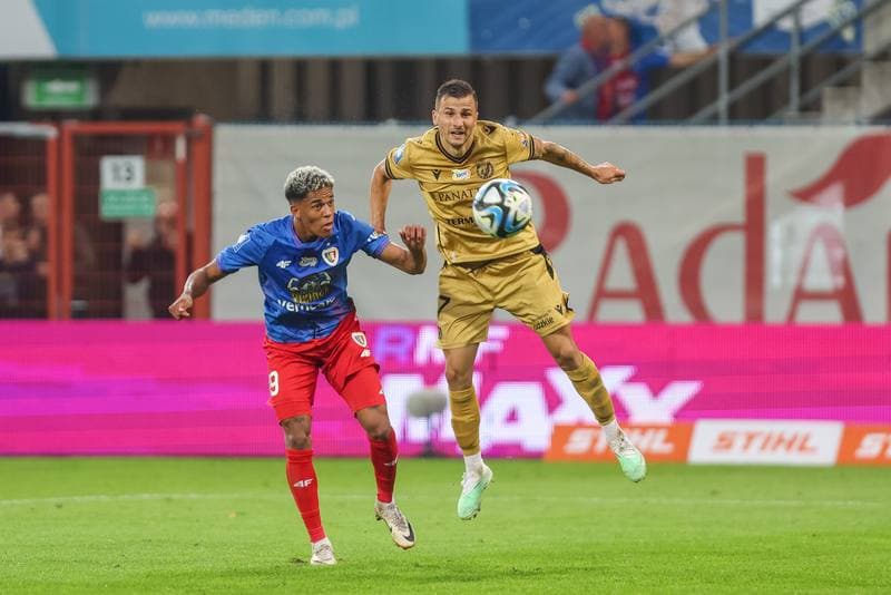 Football. PKO BP Ekstraklasa. Piast Gliwice - Widzew Lodz. 29.09.2023