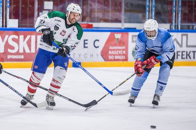 Ice Hockey. Wielka Orkiestra Swiatecznej Pomocy. HRAP - TVN24. 22.01.2022