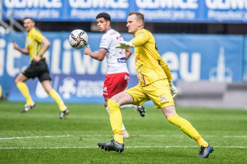 Football. PKO BP Ekstraklasa. Piast Gliwice - Podbeskidzie Bielsko-Biala. 03.05.2021