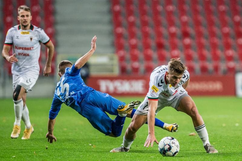 Football. Fortuna I Liga. GKS Tychy - Skra Czestochowa. 23.10.2021