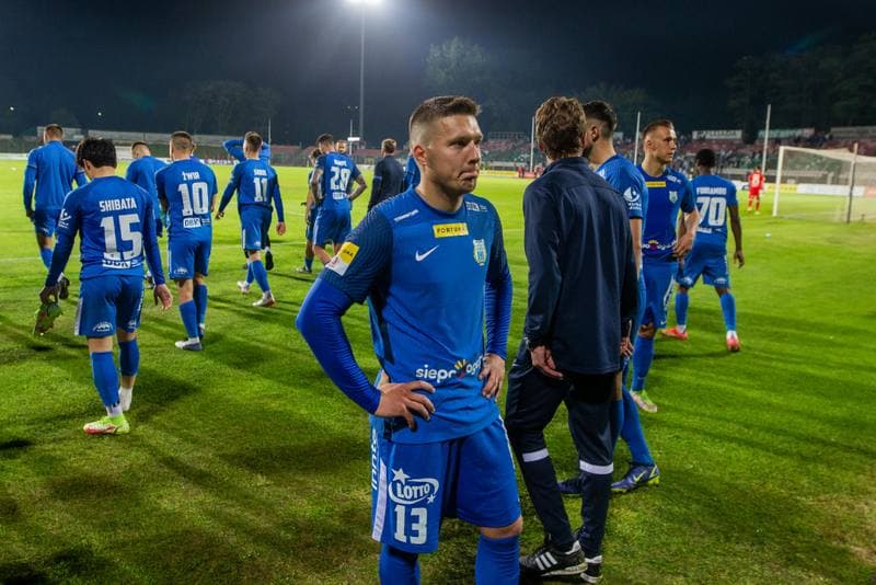 Football. Fortuna I Liga. Zaglebie Sosnowiec - Stomil Olsztyn. 14.05.2022
