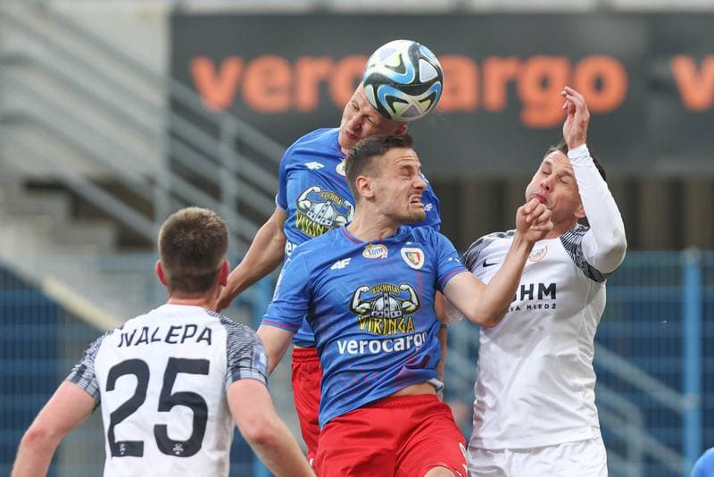 Football. PKO BP Ekstraklasa. Piast Gliwice - Zaglebie Lubin. 15.04.2024