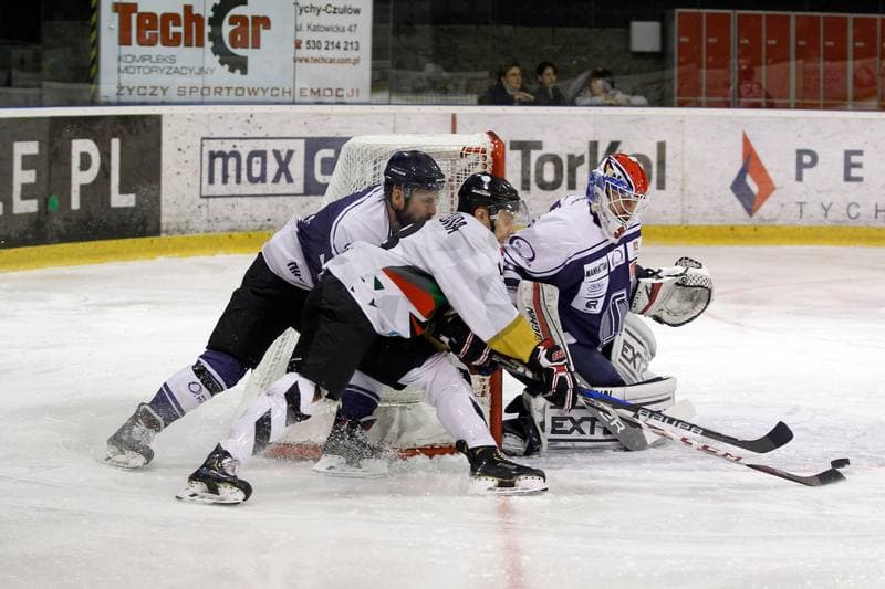 Ice Hockey. Polska Hokej Liga. GKS Tychy - Automatyka Gdansk. 22.02.2019