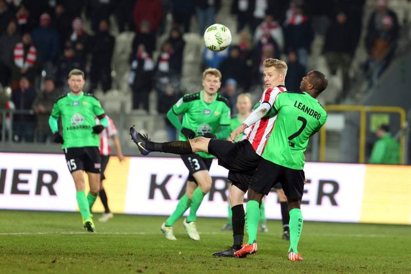 Football. Lotto Ekstraklasa. Cracovia Krakow - Gornik Leczna. 04.12.2016