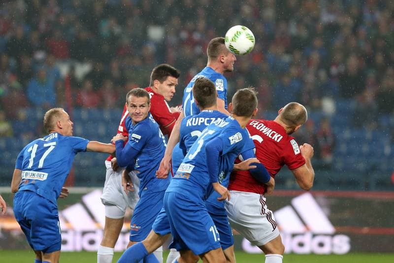 Football. Lotto Ekstraklasa. Wisla Krakow - Bruk-Bet Termalica Nieciecza. 21.10.2016