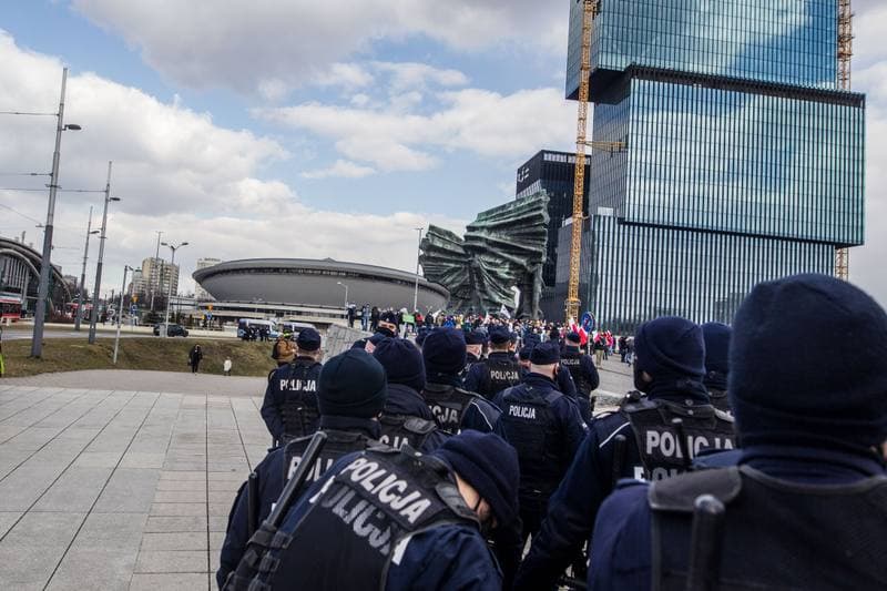 Events. March of Free People. Katowice. 06.03.2021